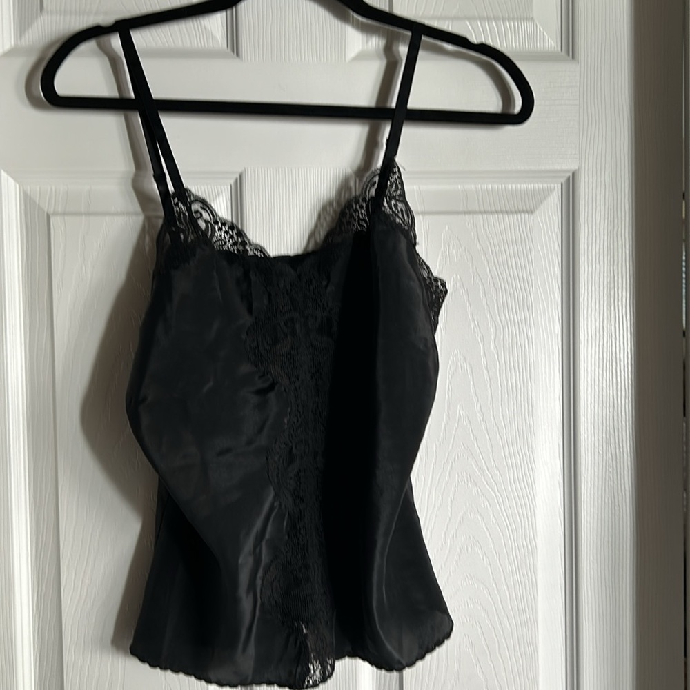 Vintage Black Camisole and panties
